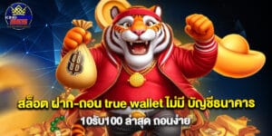 สล็อต ฝาก-ถอน true wallet ไม่มี บัญชีธนาคาร 10รับ100 ล่าสุด ถอนง่าย