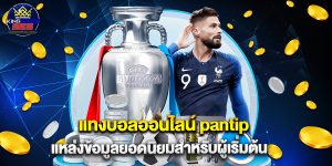 แทงบอลออนไลน์ pantip แหล่งข้อมูลยอดนิยมสำหรับผู้เริ่มต้น